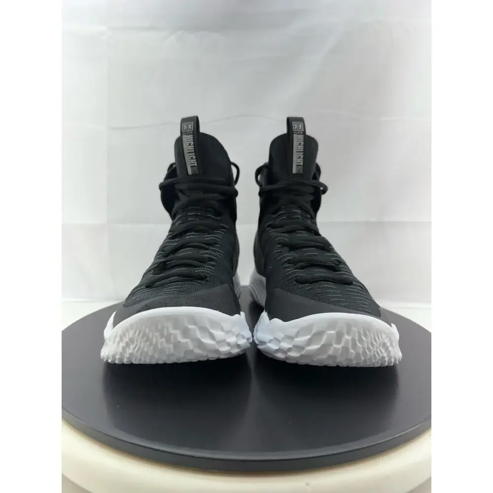 Under Armour Flow Highlight Ace Womens Sz 6.5 Black Volleyball Shoes 3027083-001